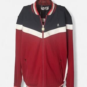Original Penguin by Munsingwear Men’s Colorblock Track Jacket - XXL